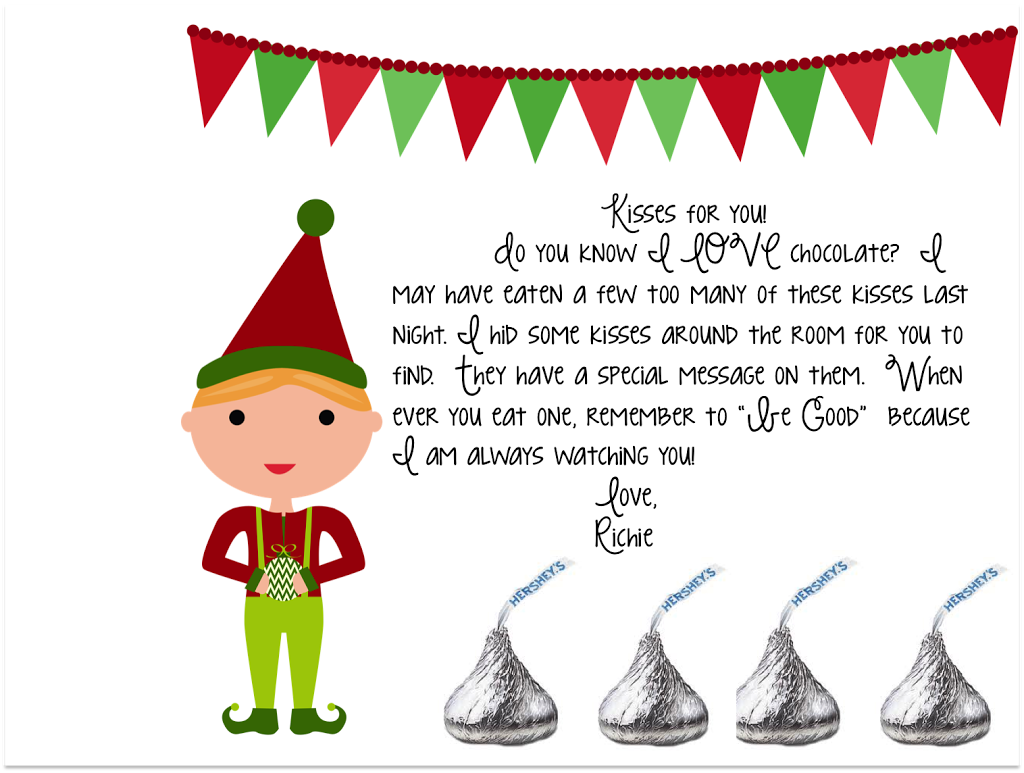 elf on the shelf hide & seek